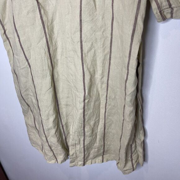 Pyne‎ & Smith The Linen Shirtdress No. 39 in Valletta Stripe XS - Picture 5 of 10